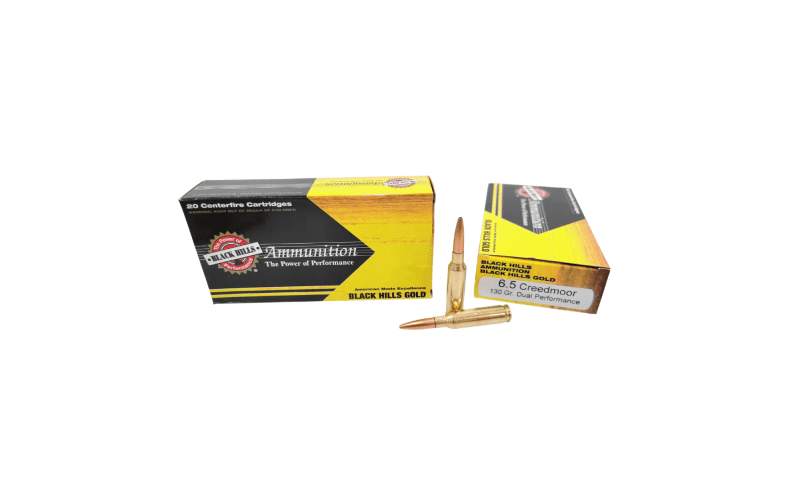 Black Hills 6.5 Creedmoor Dual Performance SOLID COPPER Hollow Point