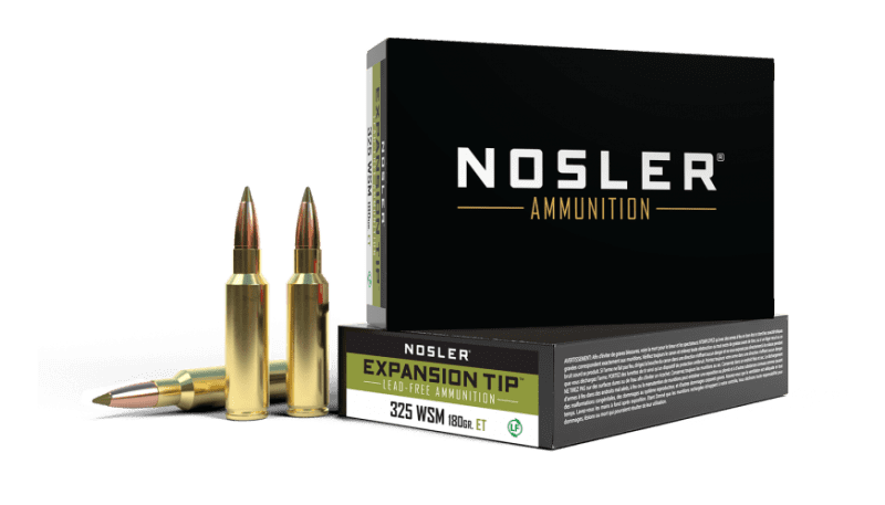 Nosler .325 WSM 180 Grain ETIP Lead free