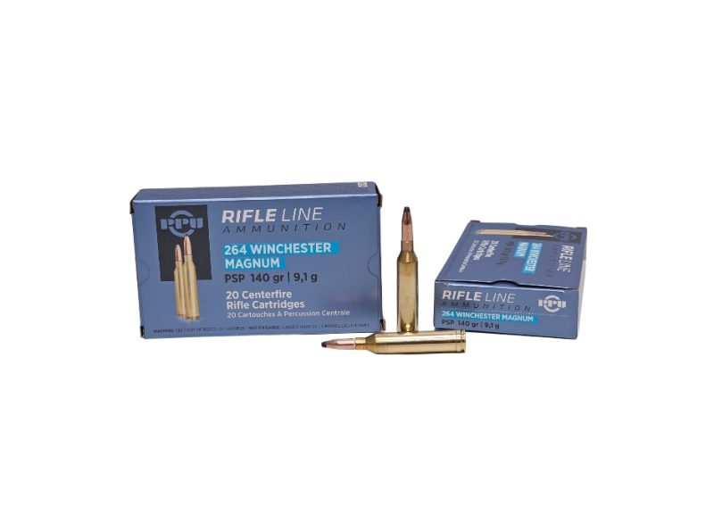 PPU .264 Win Mag 140 Grain Pointed Soft Point