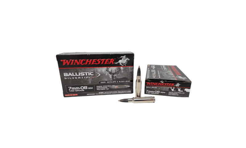 Winchester Silvertip 7mm 08 Rem SAME DAY SHIPPING 140 Grain Rapid Controlled Expansion Polymer Tip